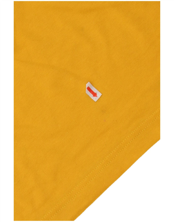 Camiseta masculina gráfica Champion grande amarelo