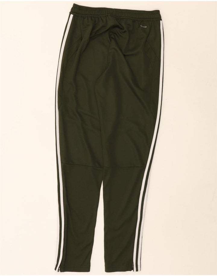 Calças de treino Adidas Boys Climacool 13-14 anos cáqui poliéster