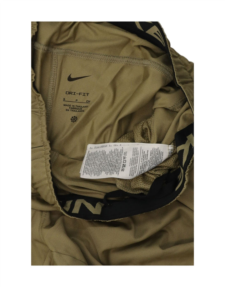 Nike Mens Dri Fit Sport Shorts Pequeno Verde Poliéster