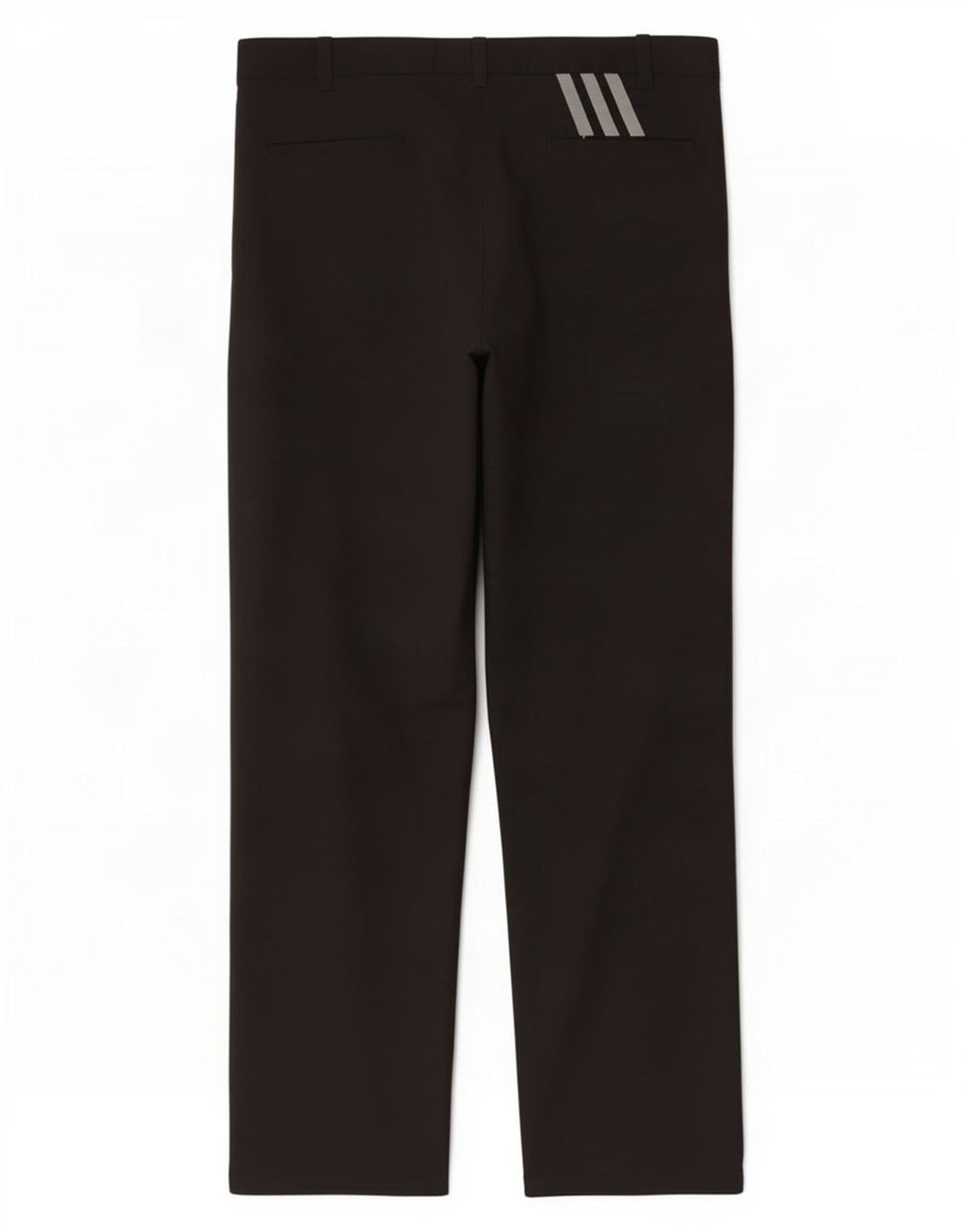 Calça Chino Reta Masculina Adidas W38 L29 Poliéster Preto
