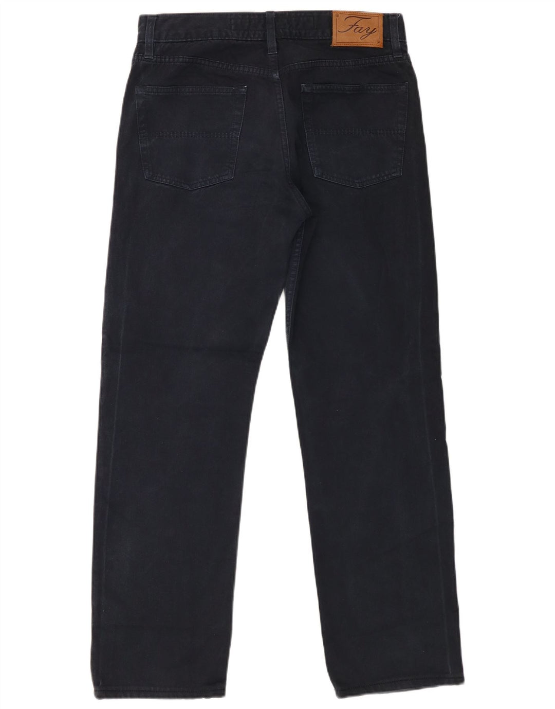 Calça jeans reta masculina Fay W32 L29 algodão azul marinho