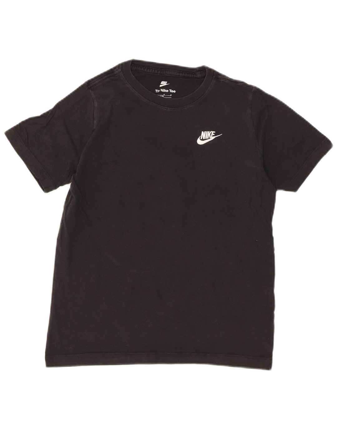 Camiseta Nike Meninos Top 12-13 Anos Grande Algodão Preto