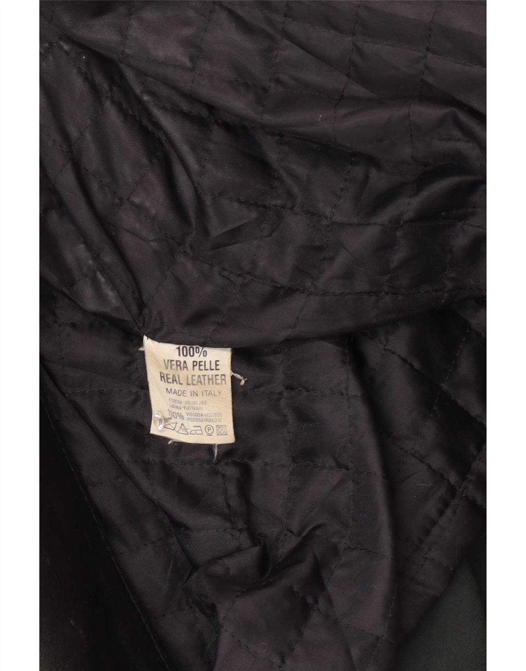Casaco feminino de couro grande com capuz Kiros IT 48 XL preto