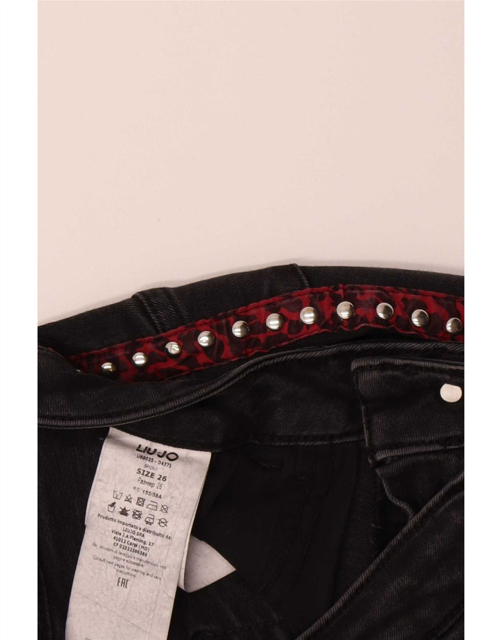 Liu Jo Jeans Bootcut Feminino W26 L31 Algodão Preto