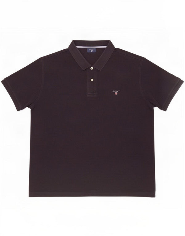 Camisa polo masculina Gant XL algodão preto