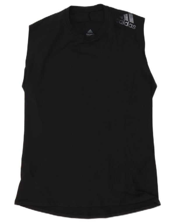 ADIDAS Mens Climacool Graphic Vest Top XL Preto Poliéster
