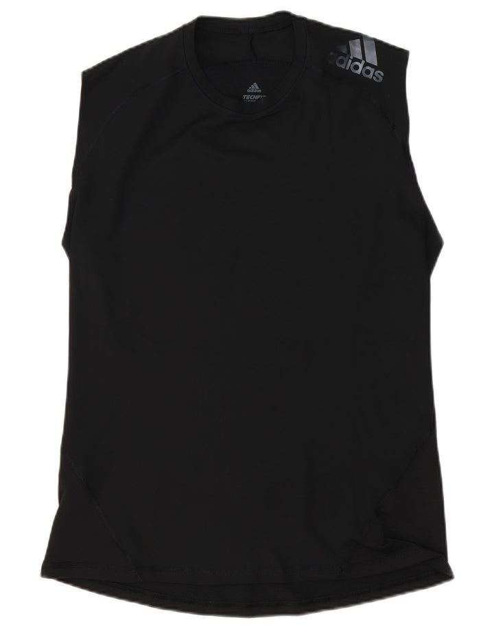 ADIDAS Mens Climacool Graphic Vest Top XL Preto Poliéster