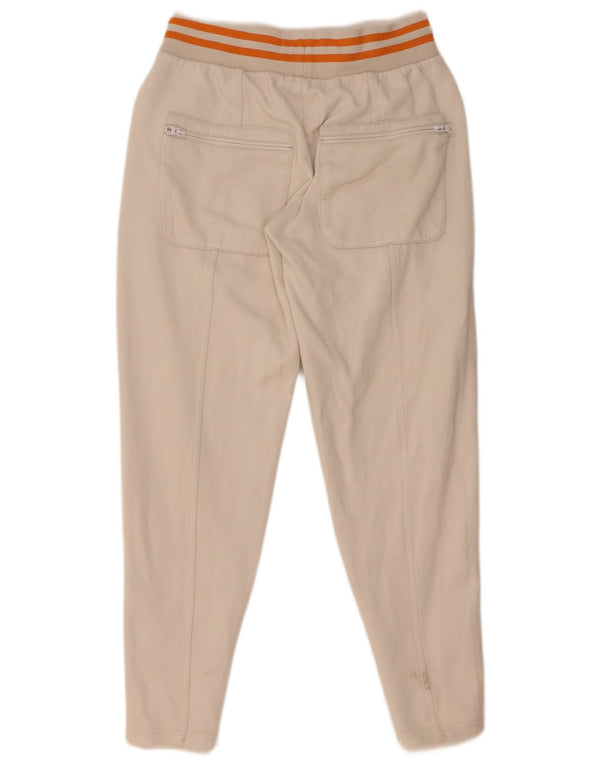 Calça esportiva feminina Puma Daily Paper UK 12 algodão branco médio