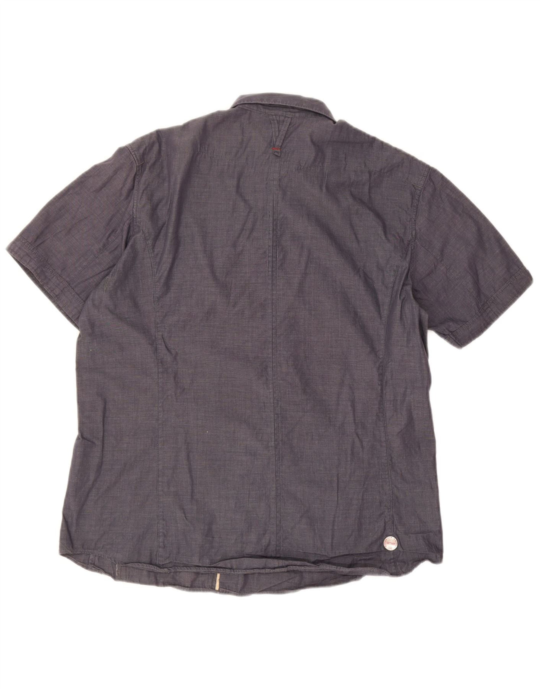Camisa masculina de manga curta G-Star XL azul marinho