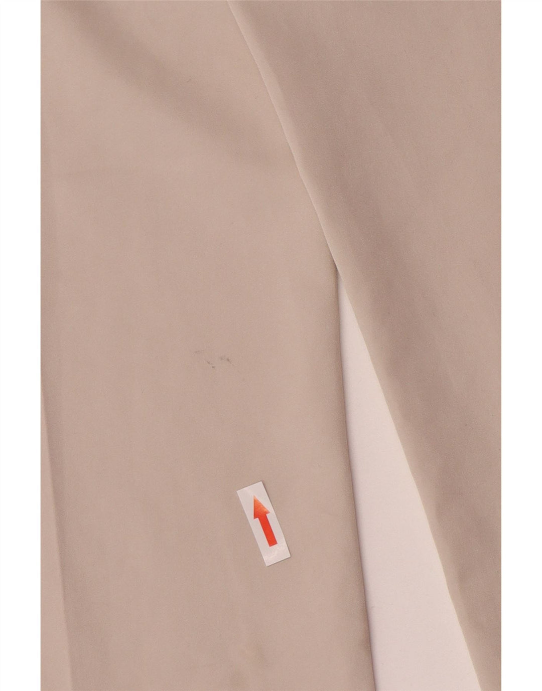 Adidas Mens Straight Chino Calças W32 L30 Poliéster Bege