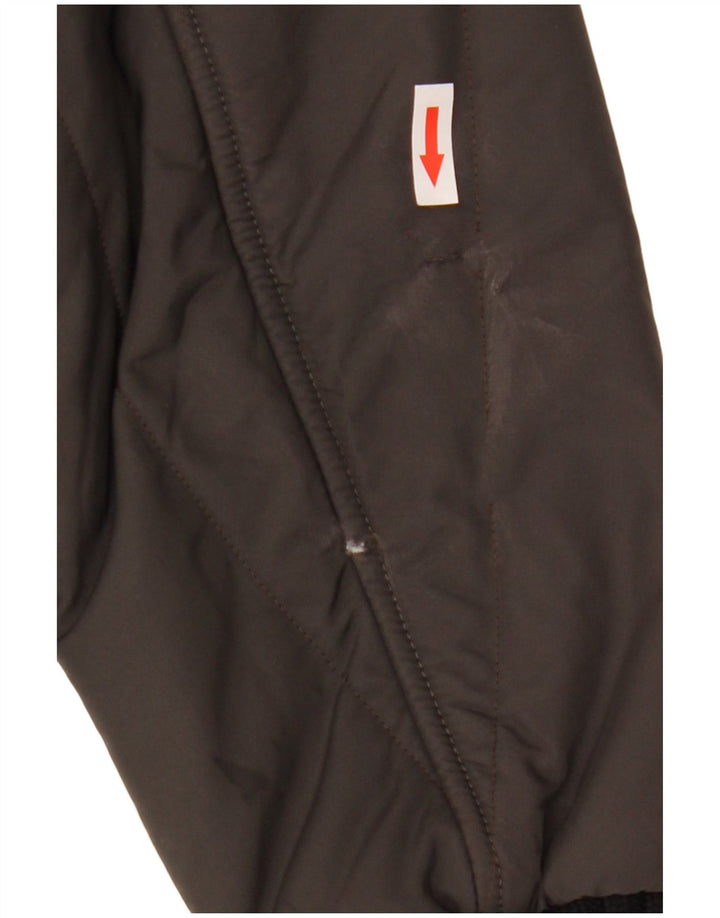 Jaqueta bomber masculina Refrigiwear UK 40 grande marrom nylon