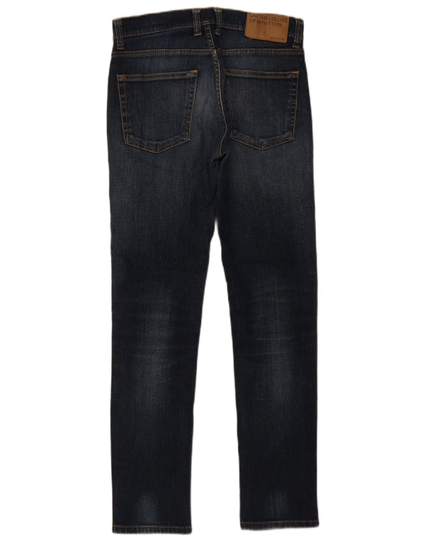 Benetton Jeans Skinny Masculino W30 L32 Azul