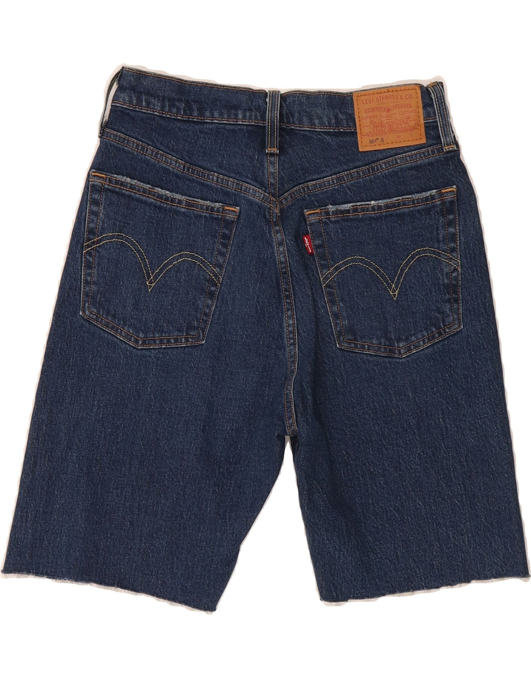 LEVI'S Womens Bermuda Denim Shorts W26 Small  Blue Cotton Vintage Levi's and Second-Hand Levi's from Messina Hembry 