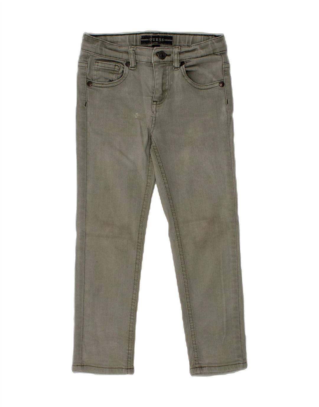GUESS Girls Slim Jeans 4-5 Years W20 L18 Grey Vintage Guess and Second-Hand Guess from Messina Hembry 