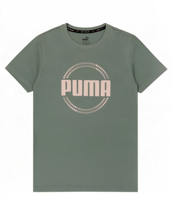 Top Puma Menino Graphic T-Shirt 13-14 Anos Verde