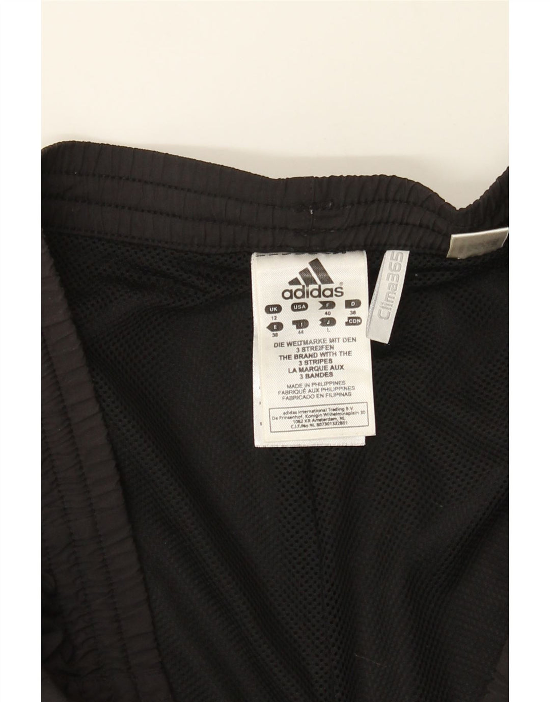 ADIDAS Womens Clima 365 Tracksuit Trousers UK 12 Medium  Grey Colourblock Vintage Adidas and Second-Hand Adidas from Messina Hembry 