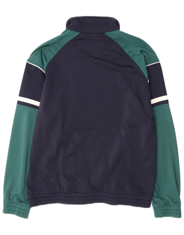Lotto Mens Treino Top Jaqueta Pequena Azul Marinho Colourblock Poliéster