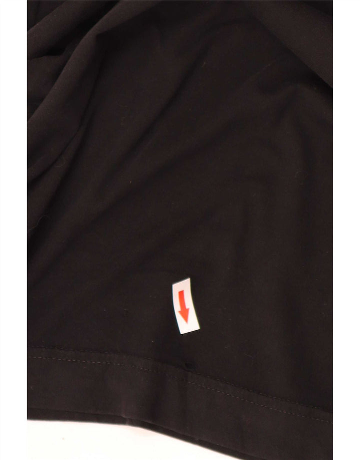 Puma Camiseta Masculina Graphic Top Pequeno Preto