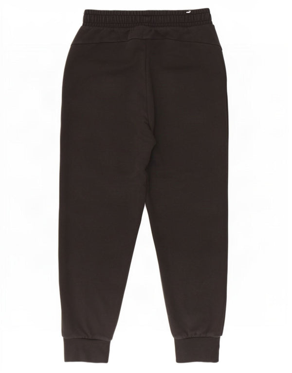 Calça de treino masculina Puma Joggers médio algodão preto