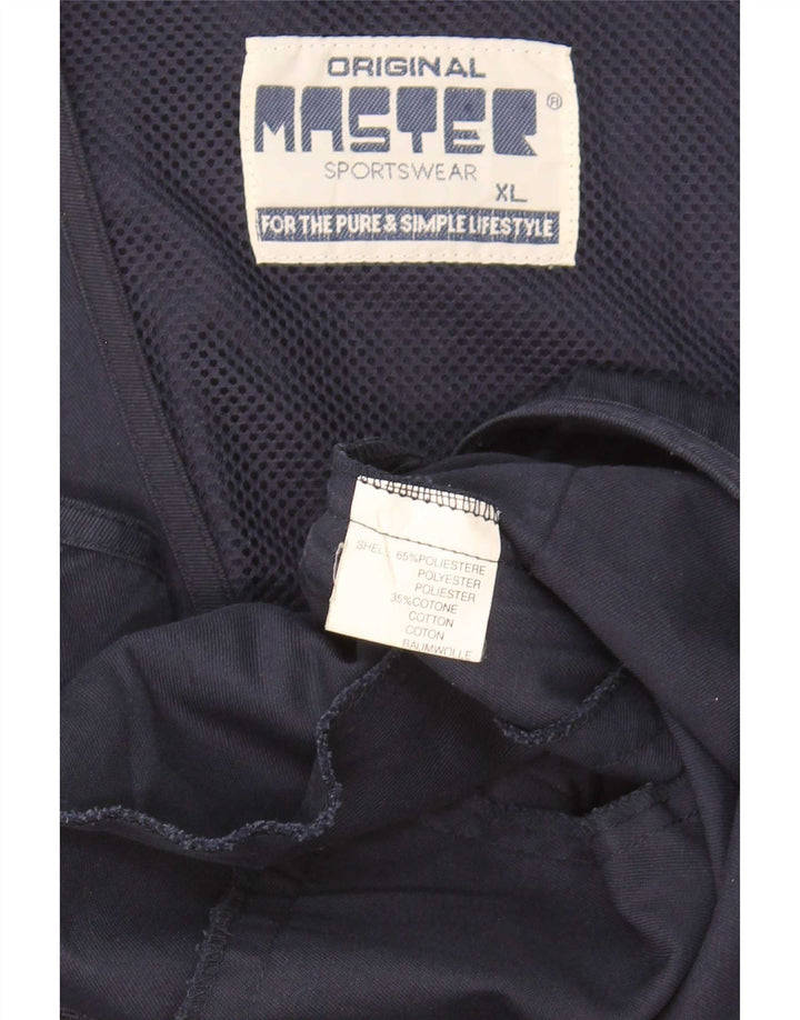 Master Mens Utility Gilet UK 42 XL Poliéster Azul Marinho