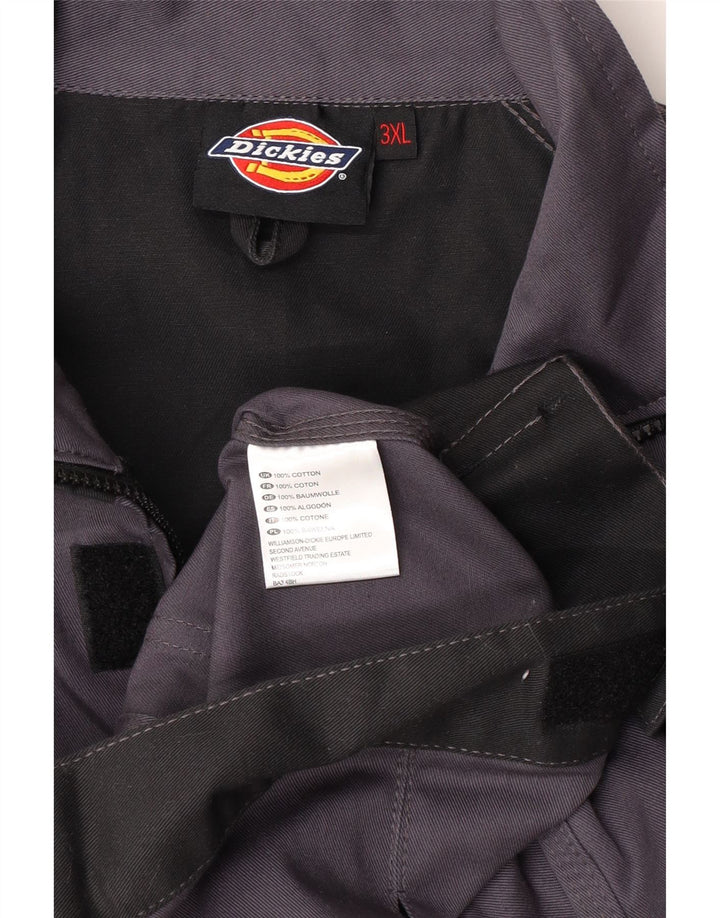 Jaqueta utilitária masculina Dickies UK 46 3XL cinza colorblock algodão