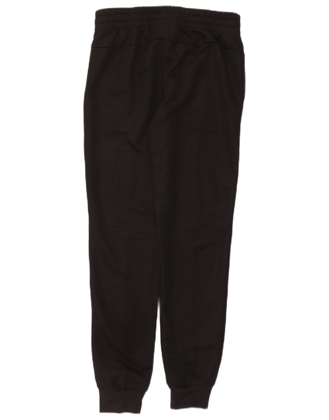 Adidas Mulheres Treino Calças Joggers UK 8/10 Pequeno Preto