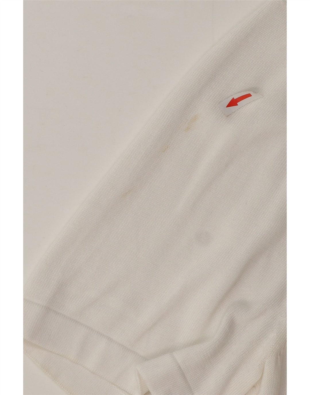 Suéter cardigã masculino de manga curta Marks & Spencer 2XL branco modal