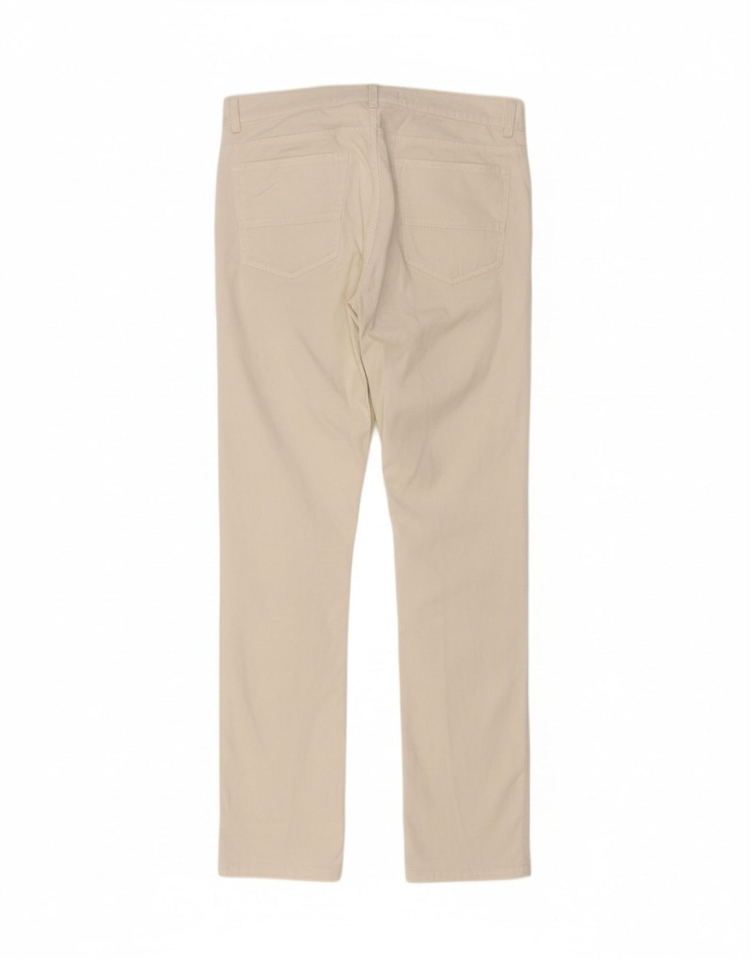 Calça feminina casual slim TRUSSARDI W34 L34 algodão branco