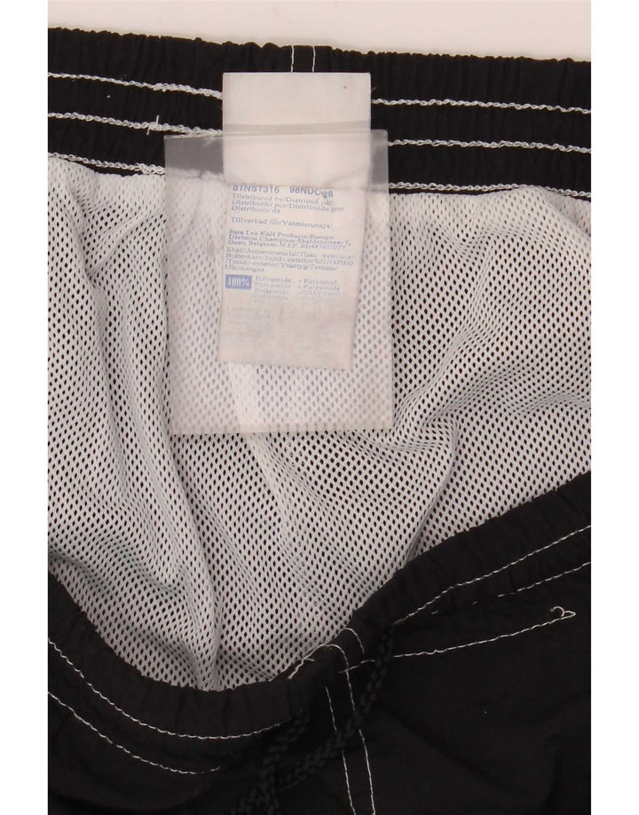 Shorts esportivos gráficos masculinos Champion 2XL preto poliamida