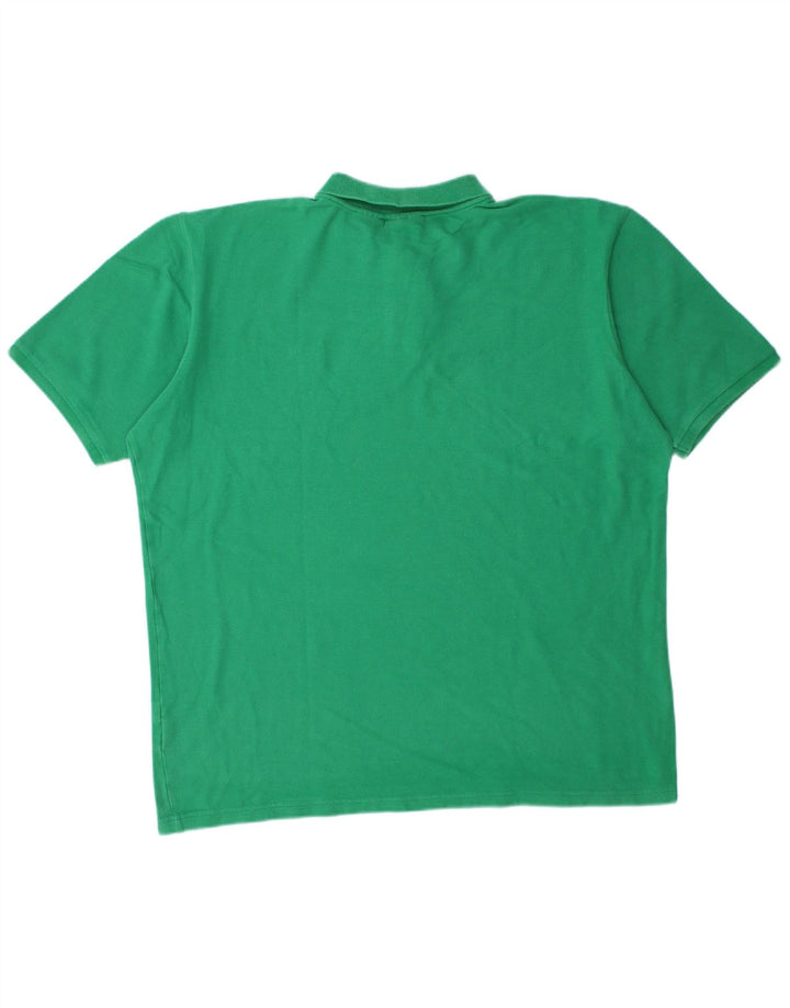 Camisa polo masculina FILA 2XL algodão verde