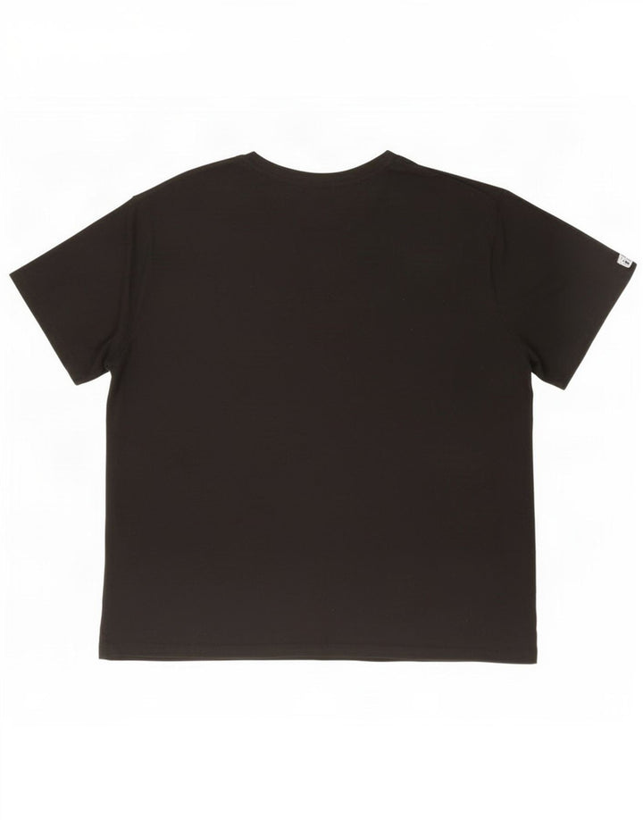 Camiseta masculina Fila Graphic Top 2XL poliéster preto