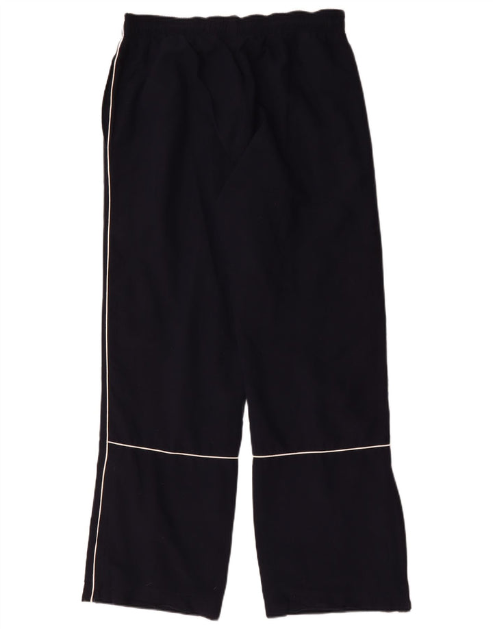 Calça de treino masculina Diadora grande poliéster azul marinho