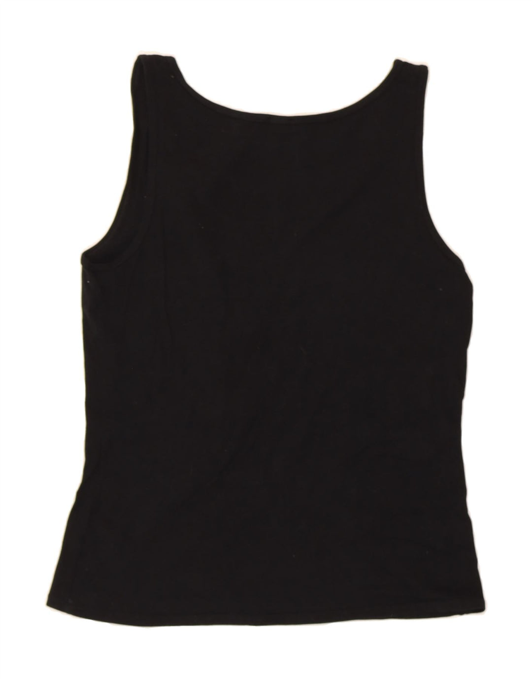 KAPPA Womens Vest Top UK 18 XL Black Cotton Vintage Kappa and Second-Hand Kappa from Messina Hembry 