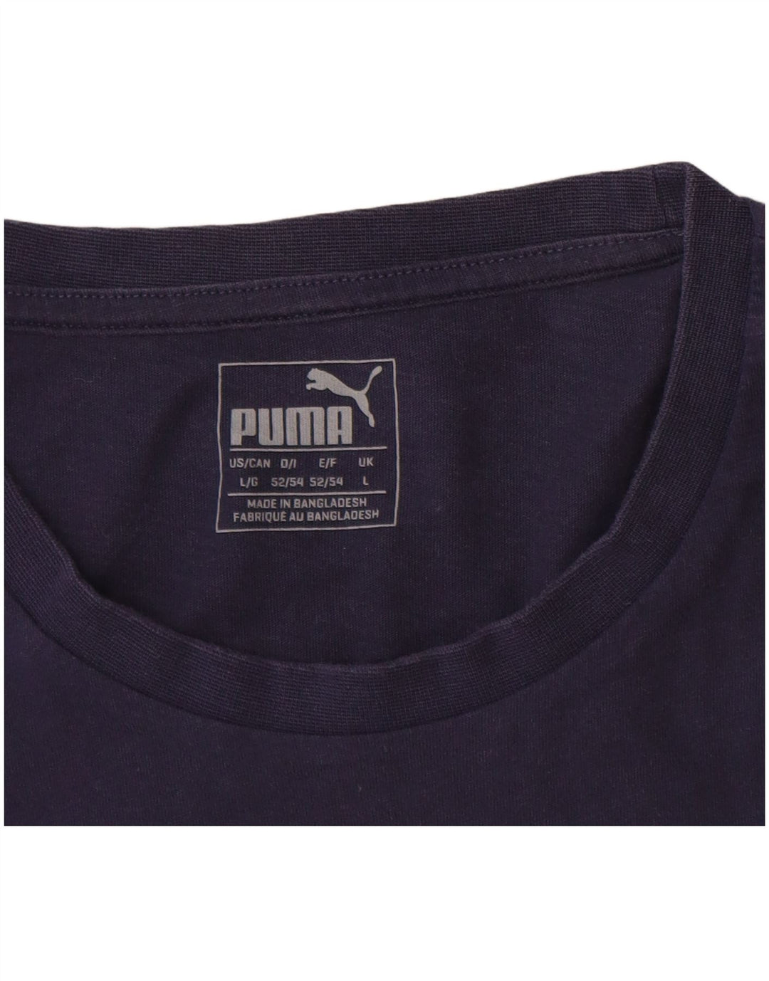 Puma Camiseta Masculina Graphic Top Grande Azul Marinho