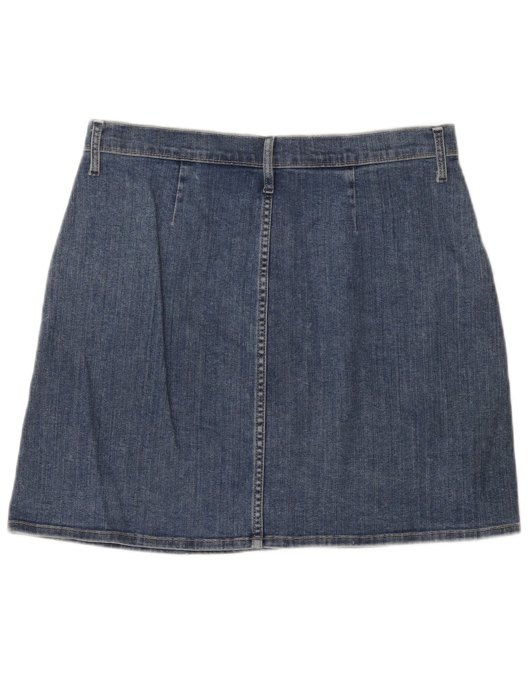 Saia jeans feminina GAP W29 algodão azul médio