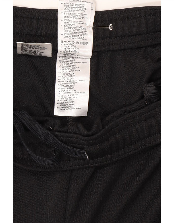 Adidas Mens Treino Calças Joggers Grande Poliéster Preto
