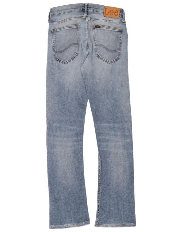 Lee Womens Trenton Bootcut Jeans Reino Unido 12 Médio W28 L34 Azul Algodão