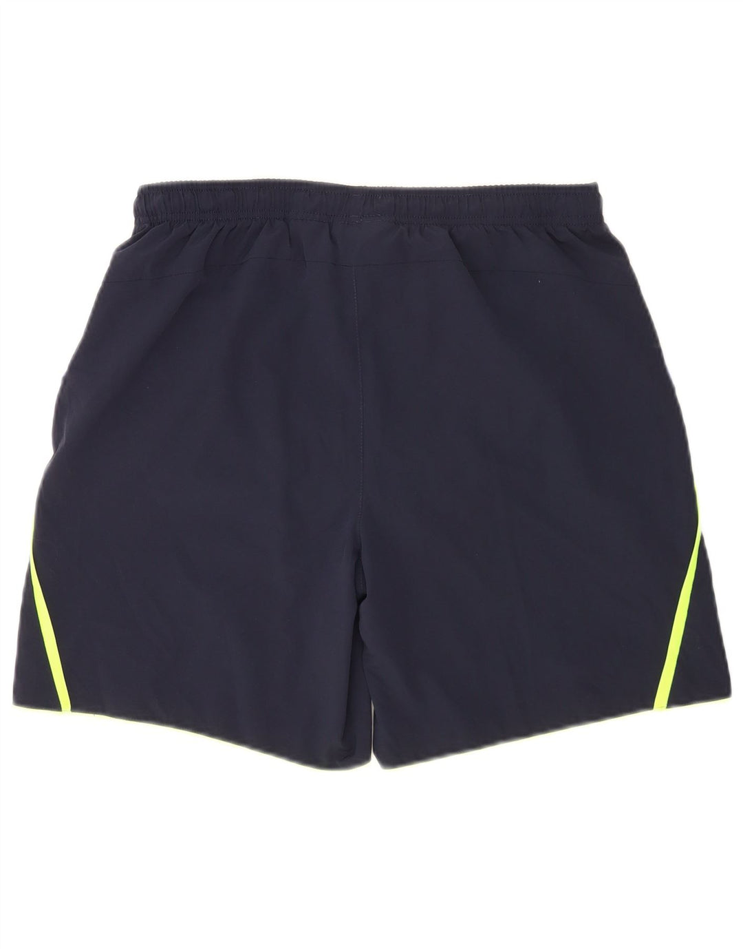 Shorts esportivos masculinos Lotto grande poliéster colorblock azul marinho