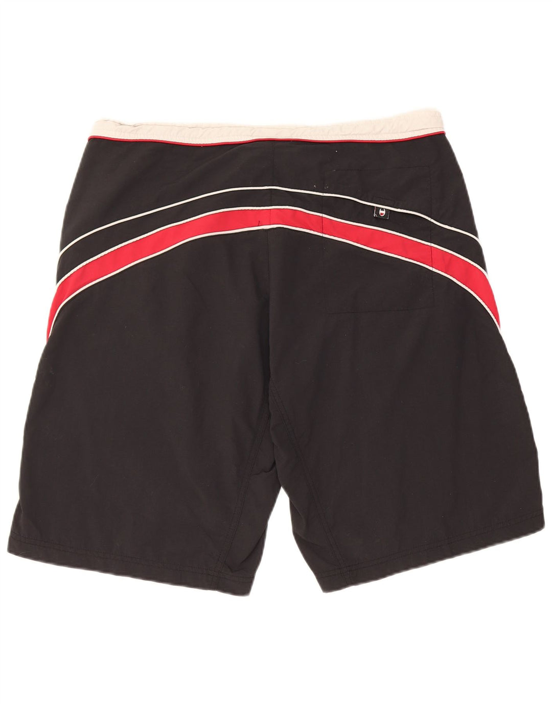 Shorts de natação masculino Champion XL preto colorblock poliéster