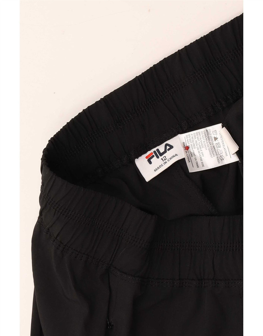 Calça de treino feminina Fila Joggers UK 12 poliéster preto médio