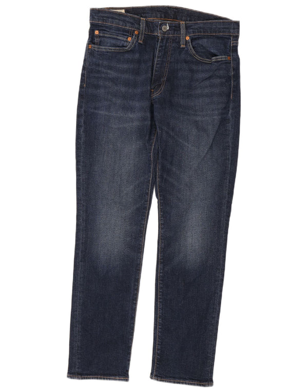 Levi's Masculino 511 Slim Jeans W34 L32 Azul Marinho Algodão