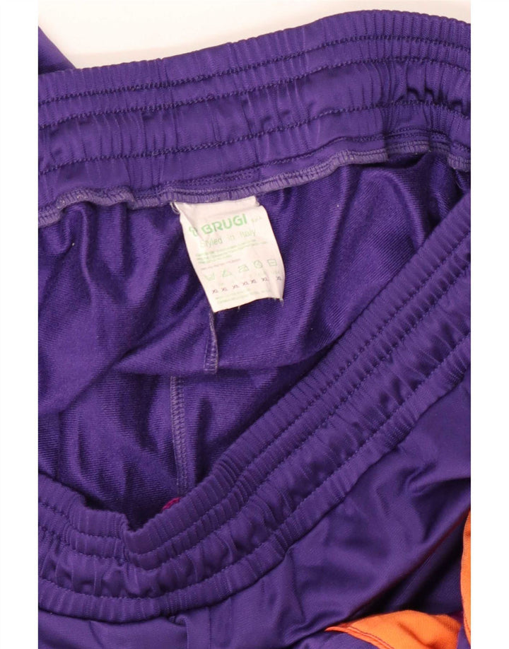 Brugi Mens Full Tracksuit XL Roxo Colourblock Poliéster
