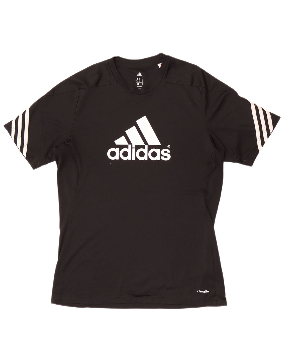 Camiseta Adidas Masculina Climalite Graphic Top Médio Preto
