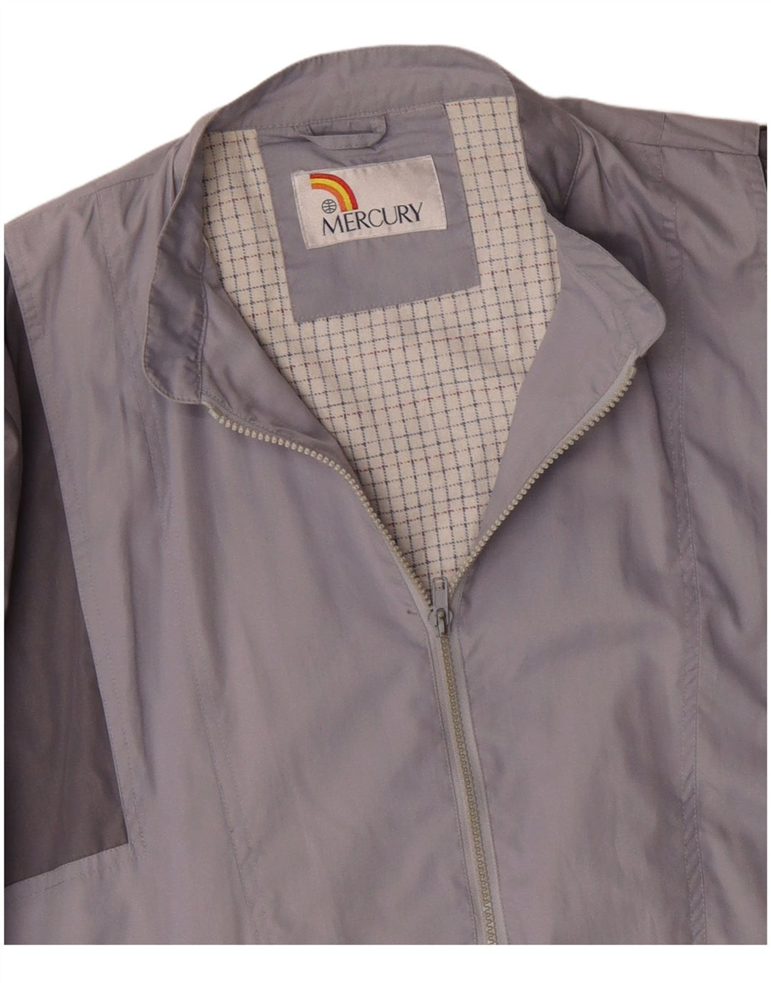 Jaqueta bomber masculina Mercury UK 42 XL roxo colorblock