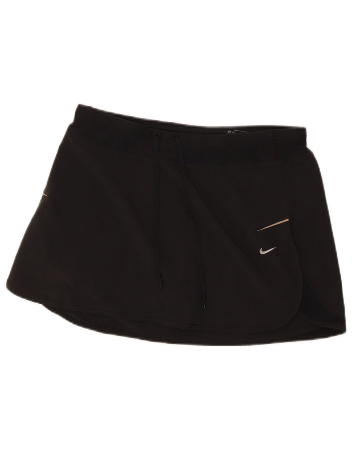 Adidas Womens Dri Fit Skort UK 14 Médio Preto