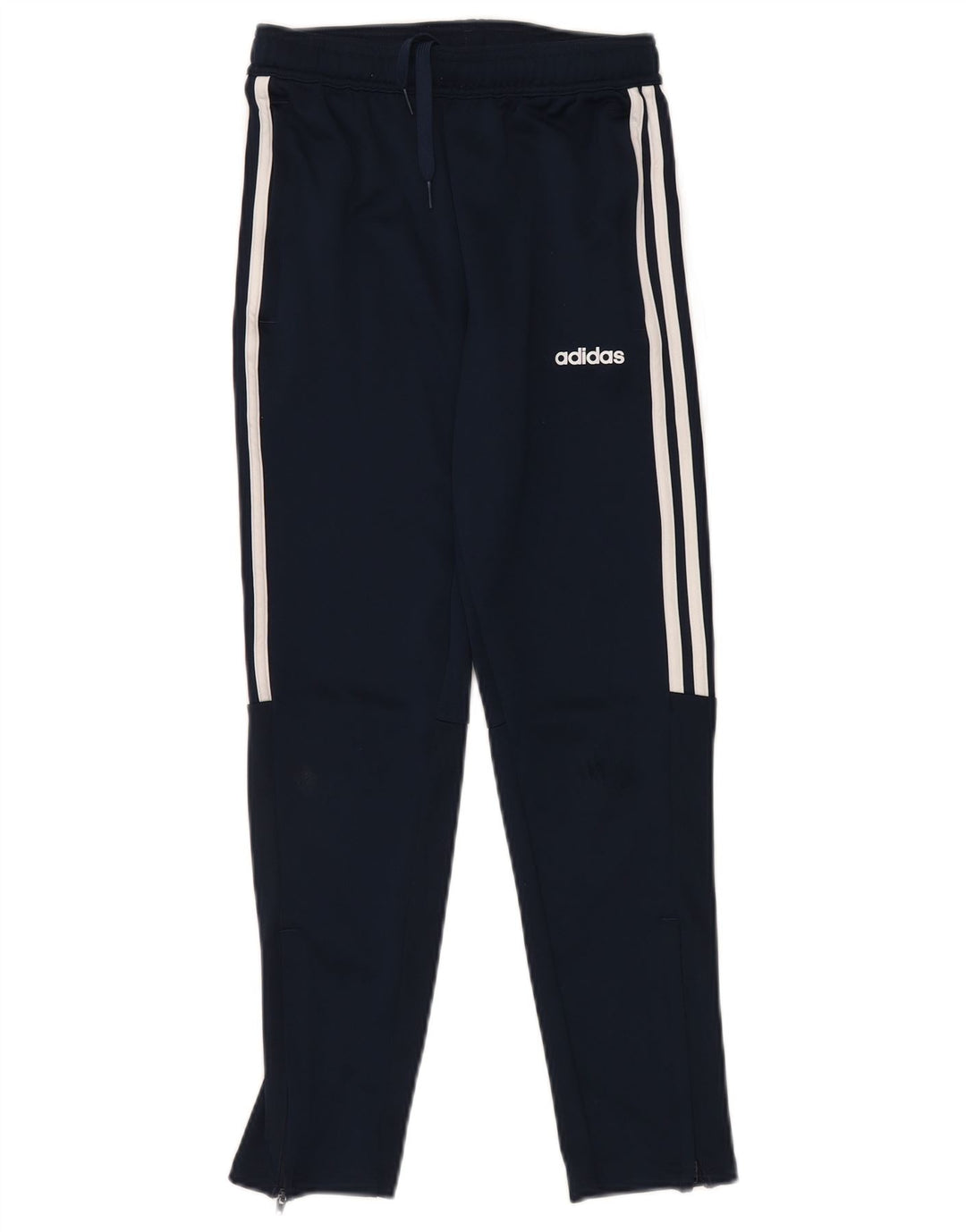 Calças de treino ADIDAS Menino Aeroready 11-12 anos azul marinho poliéster