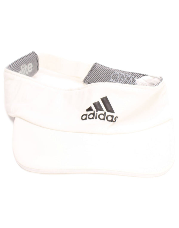 Boné Adidas Masculino Climalite Tennis Graphic Visor Tamanho Único Branco Esportivo