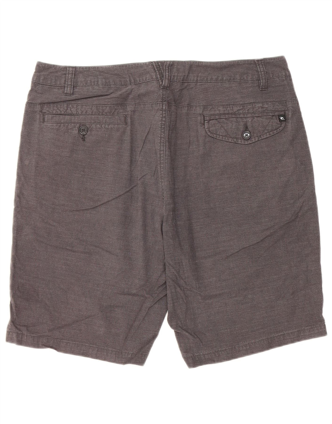 Rip Curl Mens Chino Shorts W34 Grande Algodão Cinza