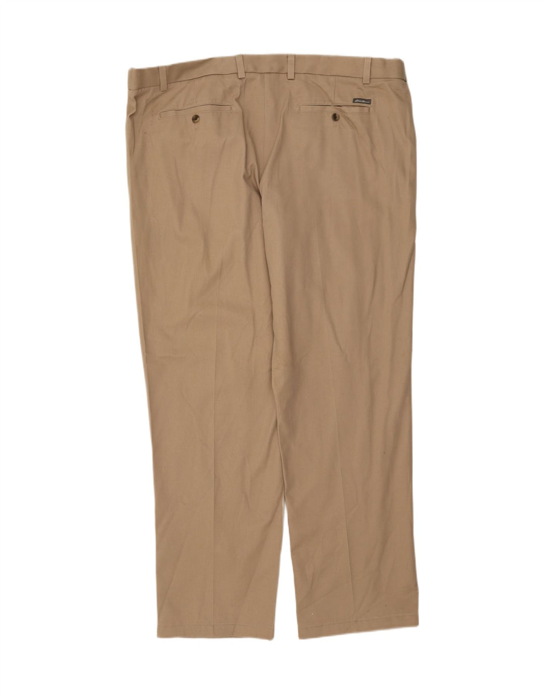 EDDIE BAUER Mens Pegged Chino Trousers W44 L34 Beige Cotton Vintage Eddie Bauer and Second-Hand Eddie Bauer from Messina Hembry 