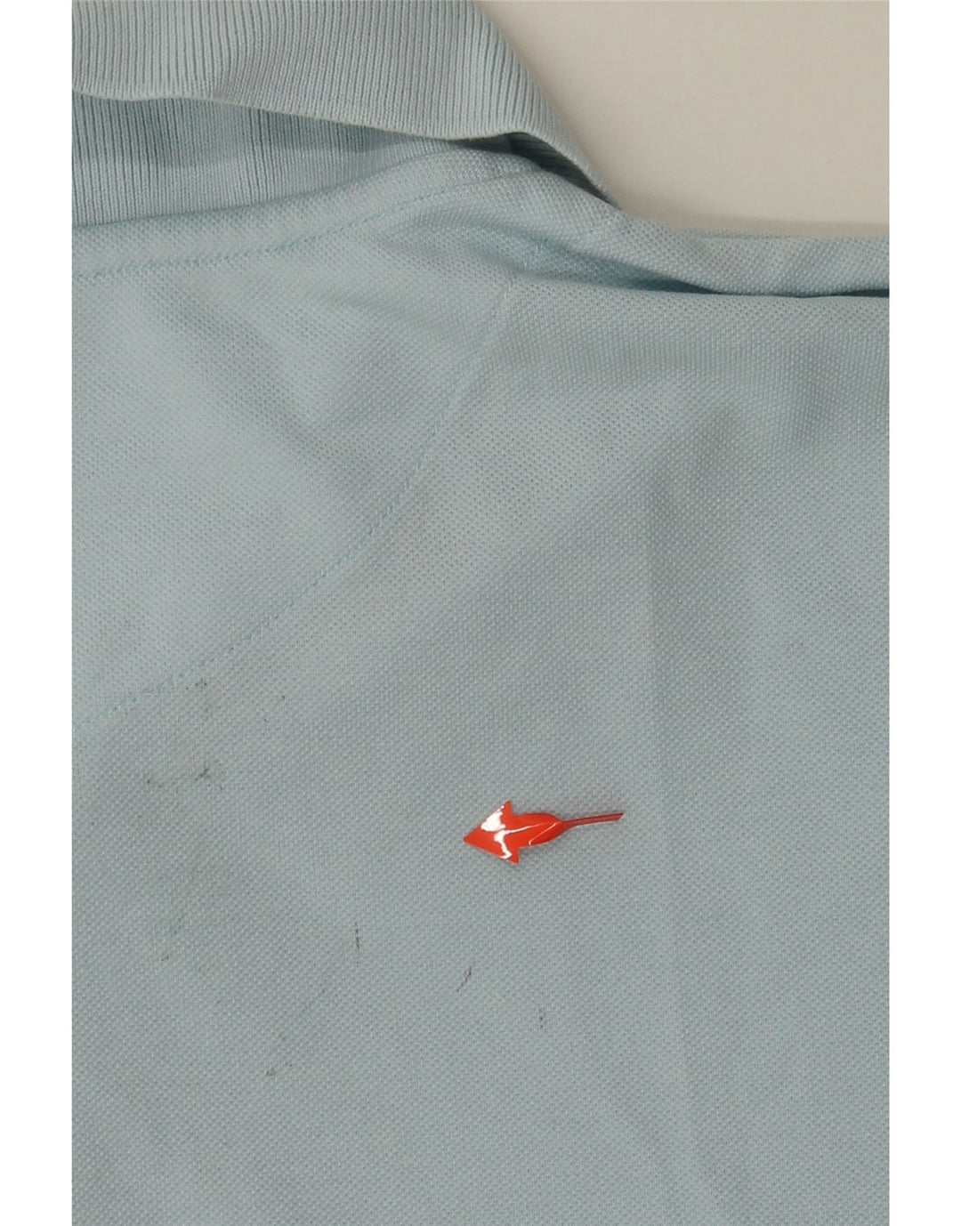 PUMA Mens Polo Shirt XL Blue Polka Dot Cotton
